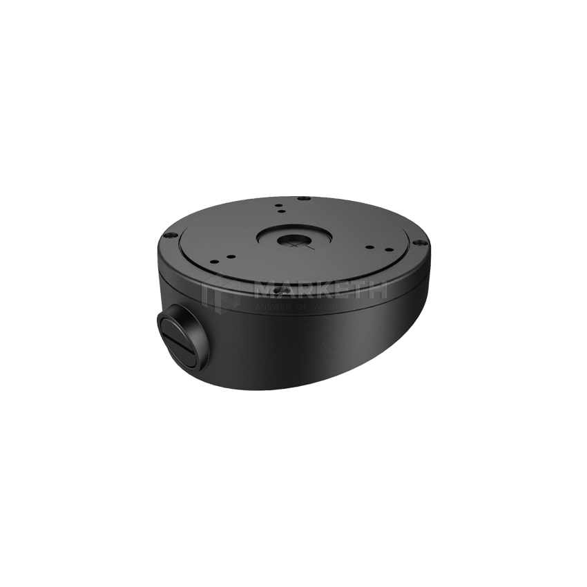 하이크비전 CCTV 브라켓 DS-1281ZJ-M (black) [정션박스] [고급스런 설치용 돔카메라/뷸렛카메라용 경사]